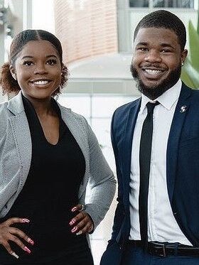 Akua Wilson and Gerald Crosby
